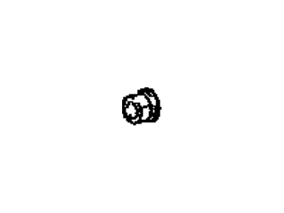 Toyota 90179-08268 Nut,  NO.2 (For Propeller Shaft & Differential Setting)