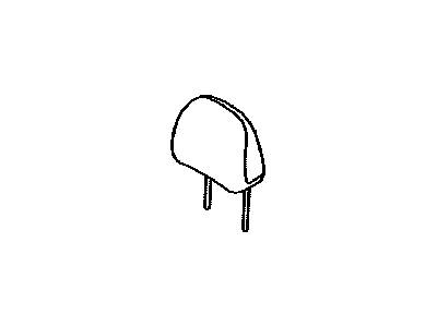 Toyota 71940-0T030-C1 Headrest Assy,  Rear Seat