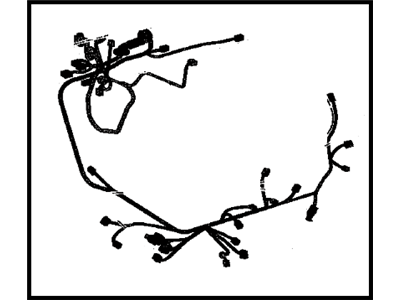 Toyota 82184-0T010 Wire,  Back Door,  NO.1