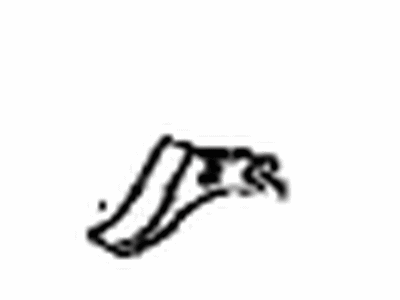 Toyota 79956-0T010-B0 Cover,  Rear Seat Leg Side,  RH