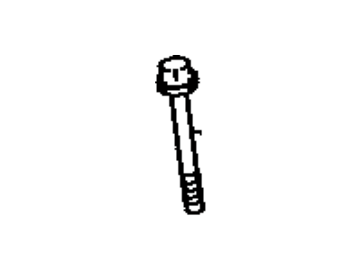 Toyota 90119-A0217 Bolt, With Washer