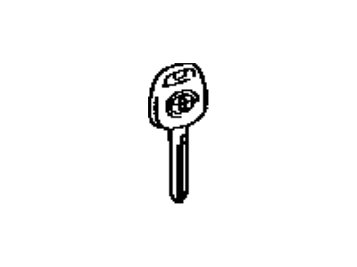 Toyota 89786-08020 Transmitter, Transponder Key Sub