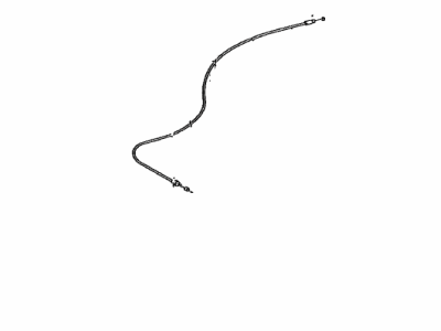 Toyota 72620-0T020 Cable Assy,  Rear NO.1 Seat Lock