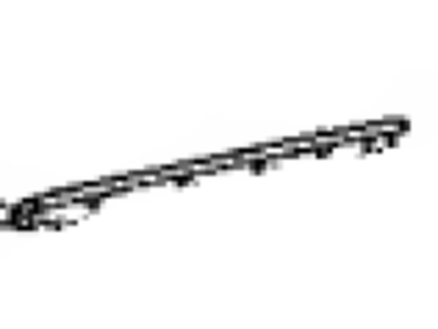 Toyota 62751-06010 Weatherstrip,  Quarter Window Glass,  Outer RH