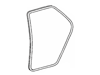 Toyota 62331-12110-E0 Trim,  Rear Door Opening,  RH