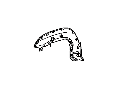Toyota 53847-35900 Extension Retainer Bracket