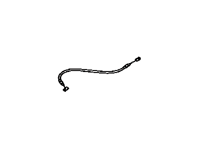 Toyota 72620-60030 Cable Assy,  Rear NO.1 Seat Lock