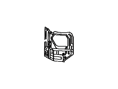 Toyota 53212-35100 Support,  Radiator,  LH
