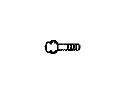 Toyota 91643-K0835 Bolt, With Washer