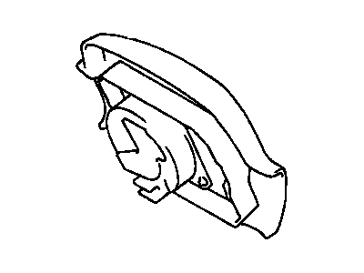 Toyota 45130-35430-B0 Button Assy,  Horn