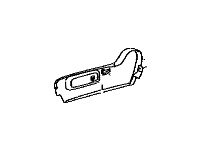 Toyota 71811-42130-C0 Shield,  Front Seat Cushion,  RH