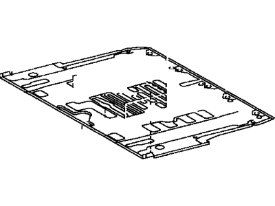 Toyota 58311-35080 Pan,  Rear Floor