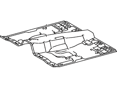 Toyota 58111-35420 Pan,  Front Floor
