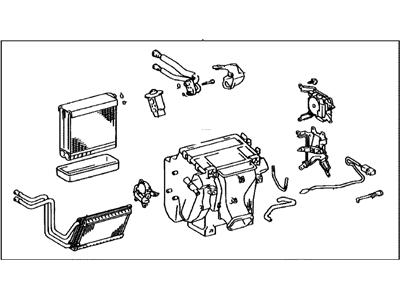 Toyota 87050-35021 Radiator Assy,  Air Conditioner