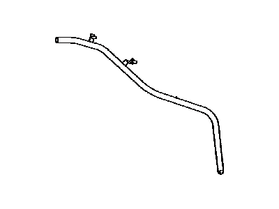 Toyota 63248-35020 Hose,  Sliding Roof Drain