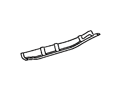 Toyota 58128-35010 Reinforcement,  Front Cross To Front Panel Member,  LH