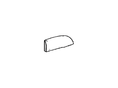 Toyota 75653-35100-A1 Moulding,  Quarter,  Outside Rear RH