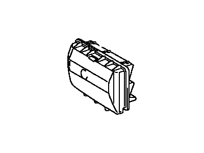 Toyota 62904-35020 Duct Assy,  Quarter Vent,  LH