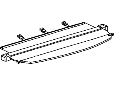 Toyota 64901-35040-E0 Retractor Sub-Assy,  Tonneau Cover