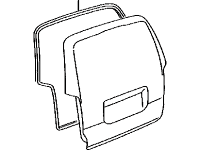 Toyota 67005-35330 Panel Sub-Assy,  Back Door