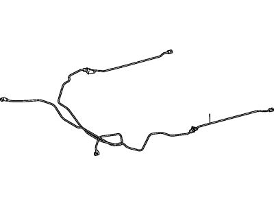 Toyota 48555-35040 Pressure Hose
