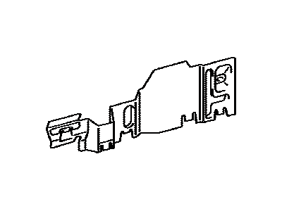 Toyota 77643-35020 Protector,  Fuel Tank,  NO.3