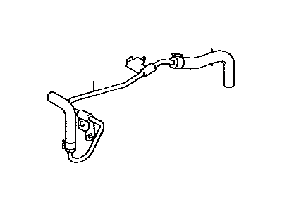 Toyota 44406-35020 Tube Sub-Assy,  Return