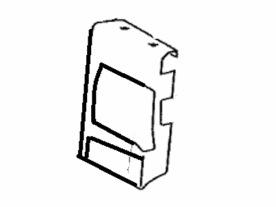 Toyota 71765-60060 Protector,  Front Seat Back,  LH