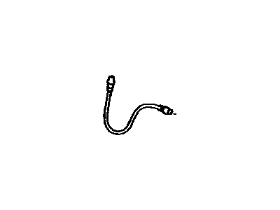 Toyota 90947-02F19 Hose,  Flexible(For Rear Brake Tube)
