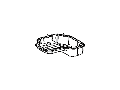 Toyota 12102-31010 Pan Sub-Assy,  Oil,  NO.2