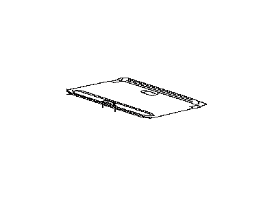 Toyota 63306-35070-E0 Trim Sub-Assy,  Sunshade