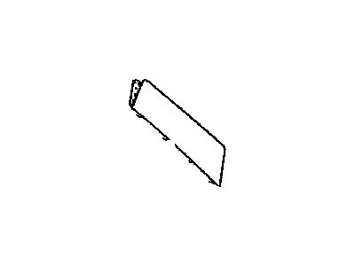 Toyota 58839-35020 Cover,  Console Box Hole