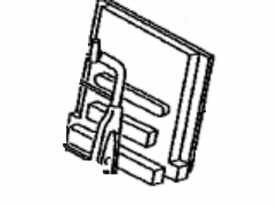 Toyota 71696-60100 Protector,  Rear Seat Back