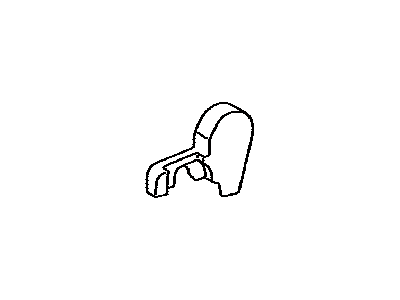 Toyota 71861-60110-B0 Shield,  Front Seat Cushion,  Inner RH