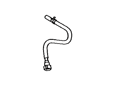 Toyota 23273-50041 Hose,  Fuel,  NO.2