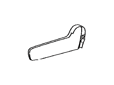 Toyota 71811-35150-B1 Shield,  Front Seat Cushion,  RH