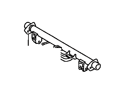 Toyota 77512-35120 Bracket,  Fuel Tank,  Rear