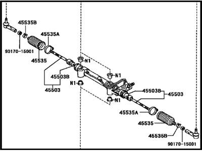 Toyota 44200-35060 Link Assy,  Power Steering