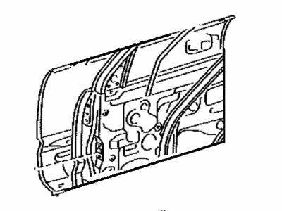 Toyota 67112-35170 Panel,  Front Door,  Outer LH