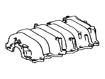 Toyota 17102-50021 Manifold Sub-Assy,  Intake,  Upper