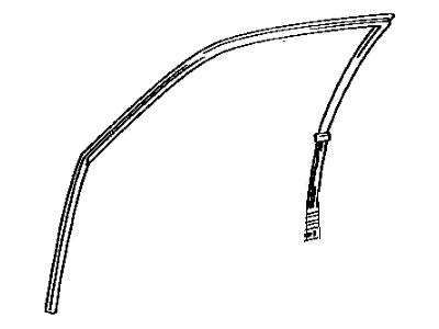 Toyota 68151-60010 Run Channel