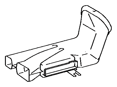 Toyota Land Cruiser Air Duct - 87212-60110