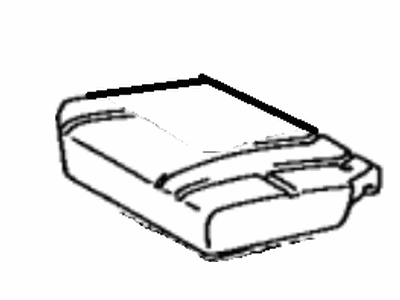 Toyota 71611-60110 Pad,  Rear Seat Cushion,  RH