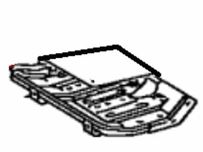 Toyota 71016-60010 Frame Sub-Assy,  Rear Seat Cushion,  LH