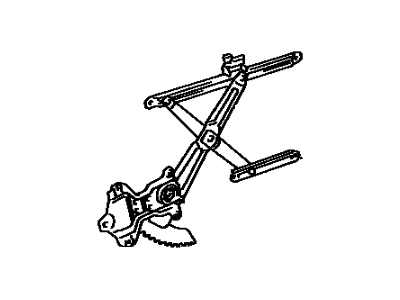 Toyota Land Cruiser Window Regulator - 69810-60040