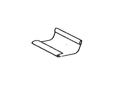 Toyota 71063-60010-B0 Rear Cover