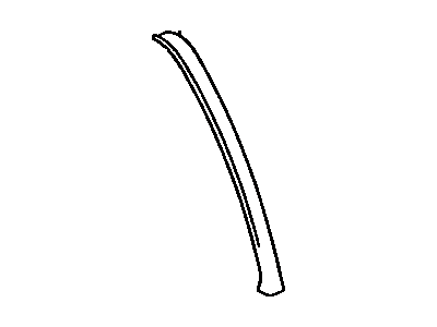 Toyota 67938-42030-E0 Garnish,  Back Door Side,  LH