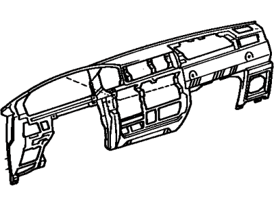 Toyota 55311-60410-B0 Panel Sub-Assembly, Instrument
