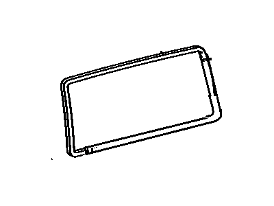 Toyota 68291-60050 Weatherstrip