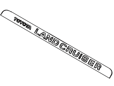 Toyota 75435-60040 Ornament